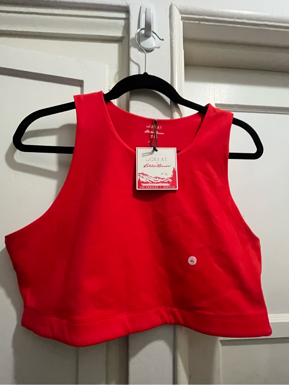THE Great. X Eddie Bauer crop sports top size Xl new NWT